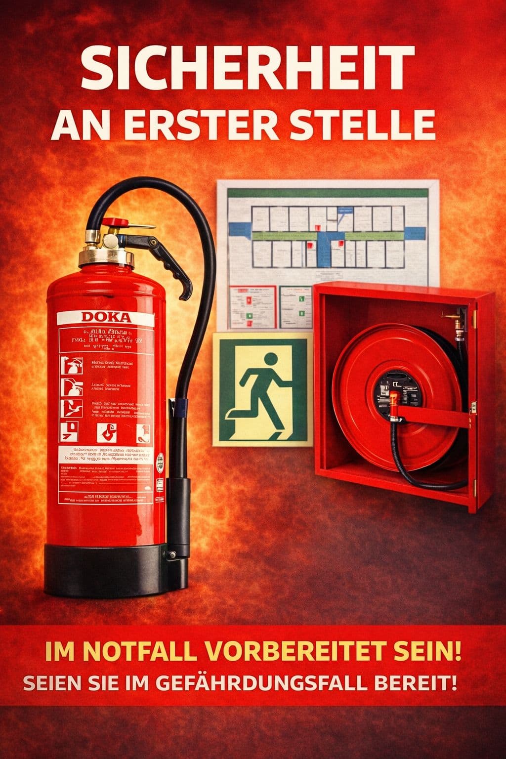 Brandschutz – Feuerlöscher von The HD Company